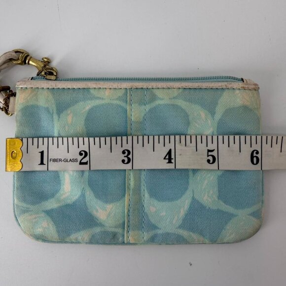 Rare Vintage Coach Blue Wallet - Picture 5 of 6